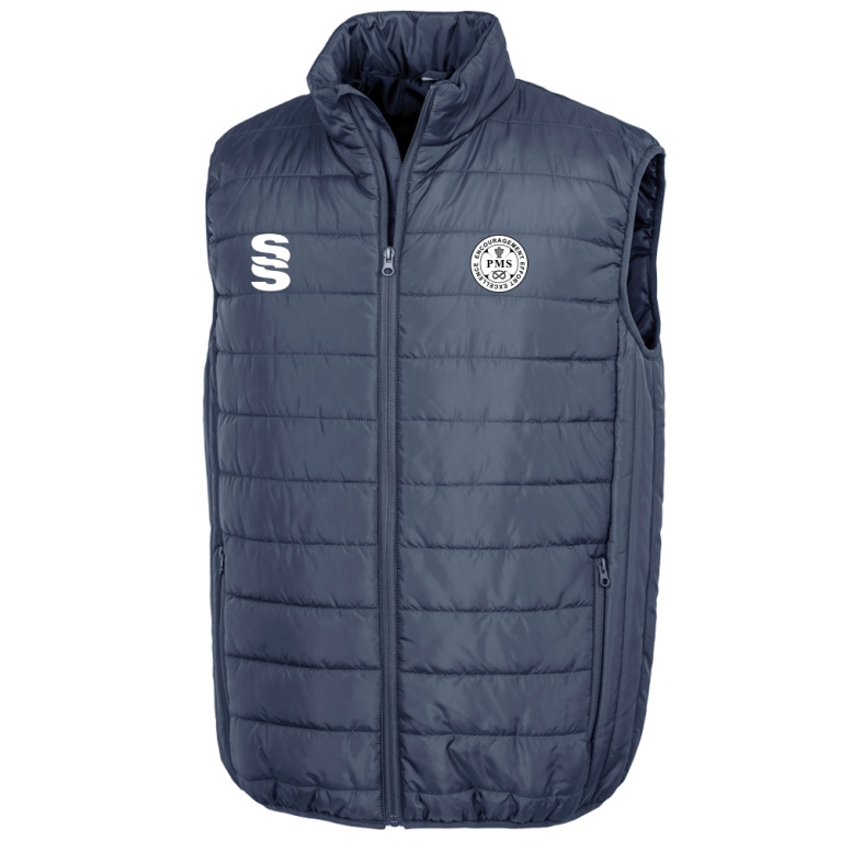PENKRIDGE MIDDLE SCHOOL Padded Bodywarmer : Navy