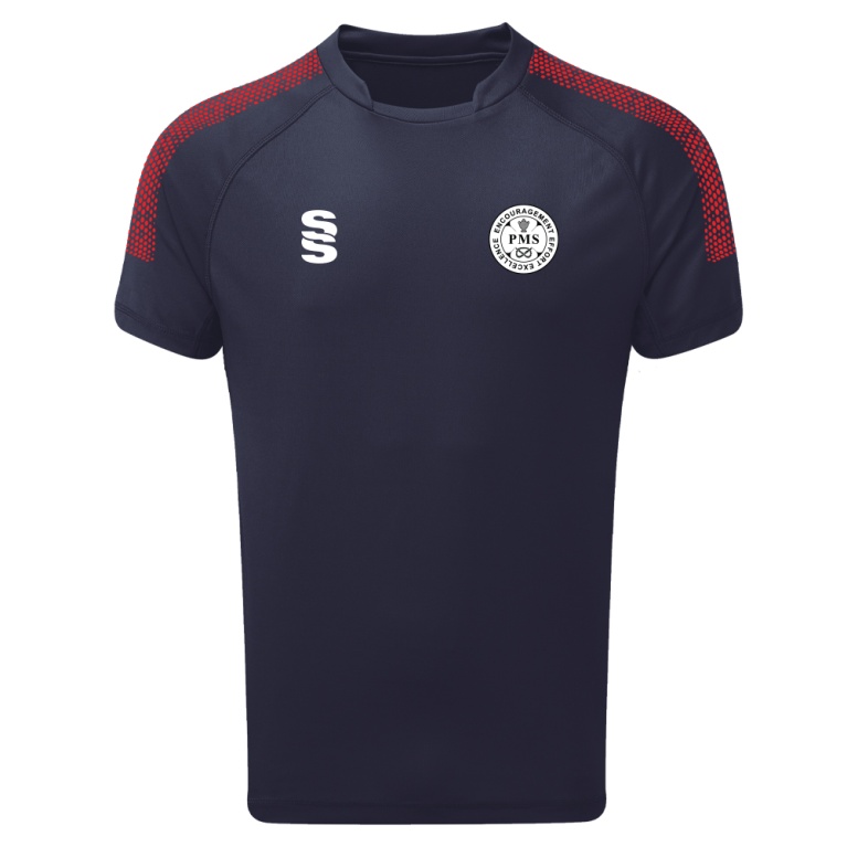 PENKRIDGE MIDDLE SCHOOL Women's Dual Games Shirt : Navy