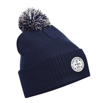 PENKRIDGE MIDDLE SCHOOL Snowstar Beanie - Navy/Grey