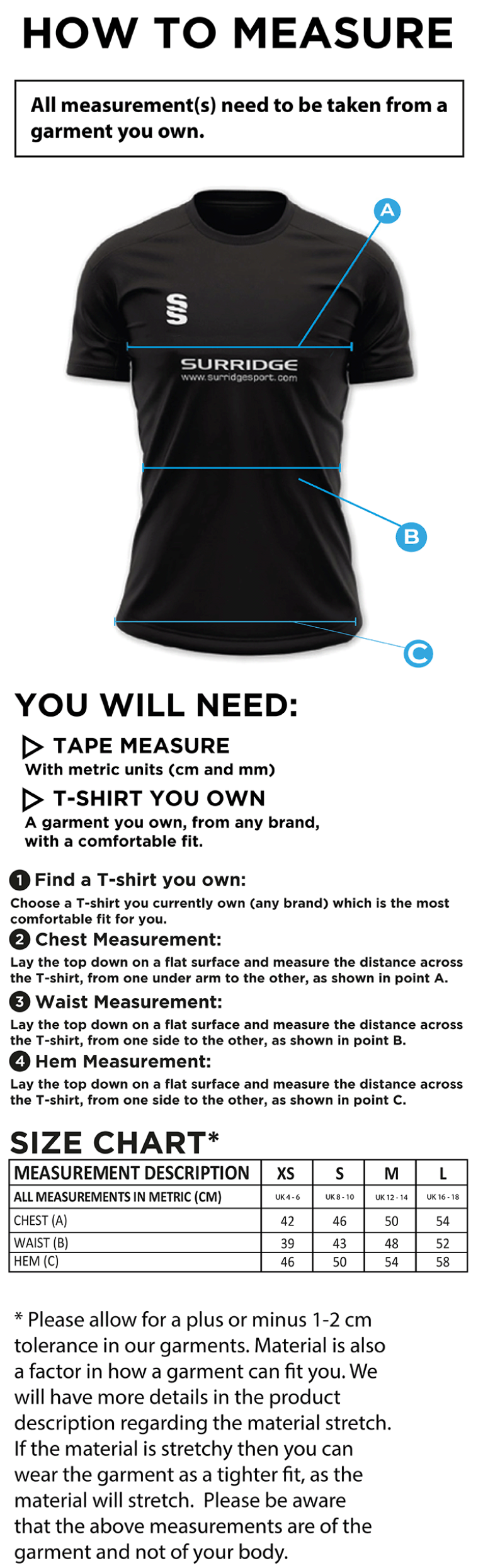 PENKRIDGE MIDDLE SCHOOL Women's Dual Games Shirt : Navy - Size Guide